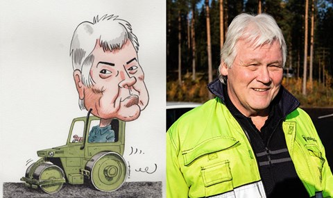 Timo Vainionpää yli 50 vuotta asfalttialalla: ”Ei näitä töitä tekisi, jos ei näistä tykkäisi”
