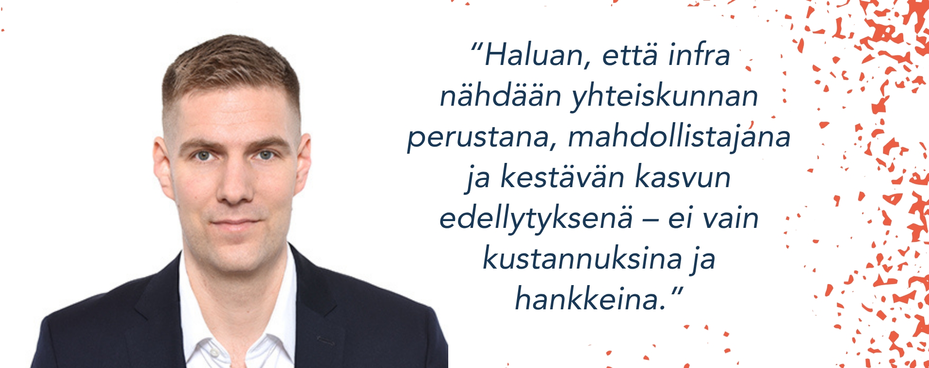 Emil Mäntylä on uusi hallituksen puheenjohtaja